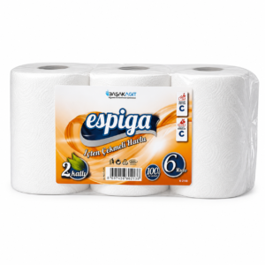 Espiga İçten Çekmeli Havlu 2.5 Kg 6'lı